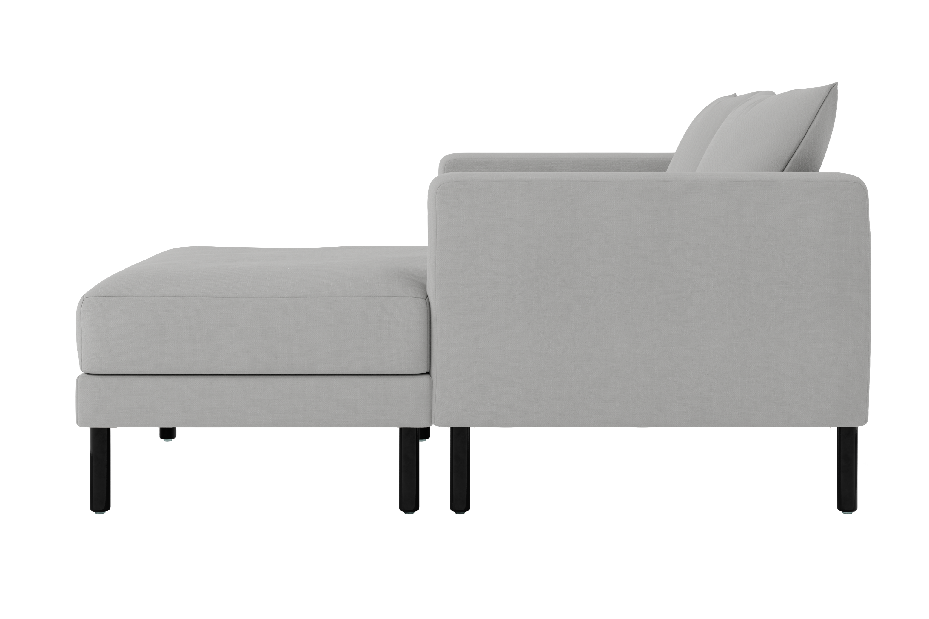 The Essential Loveseat Sectional in Upcycled Poly