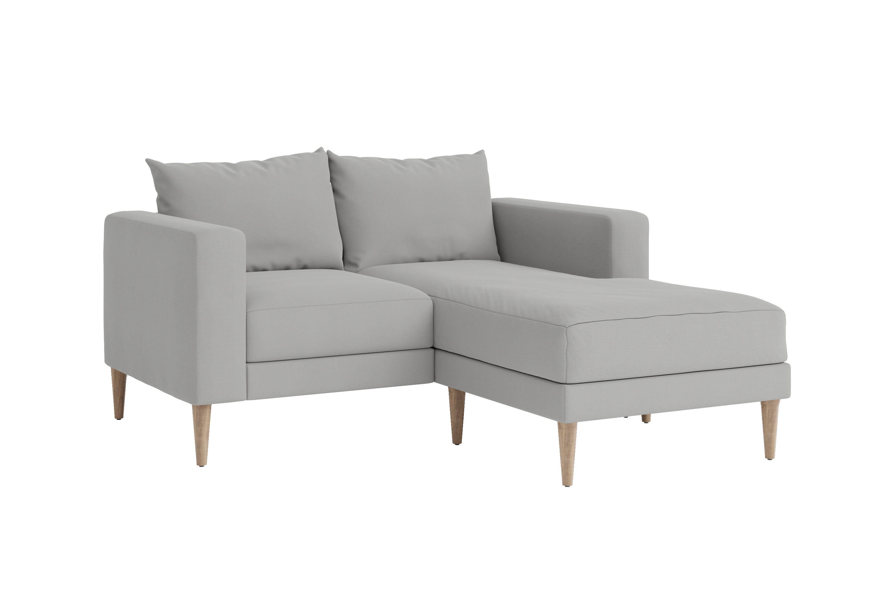 The Essential Loveseat Sectional in Upcycled Poly