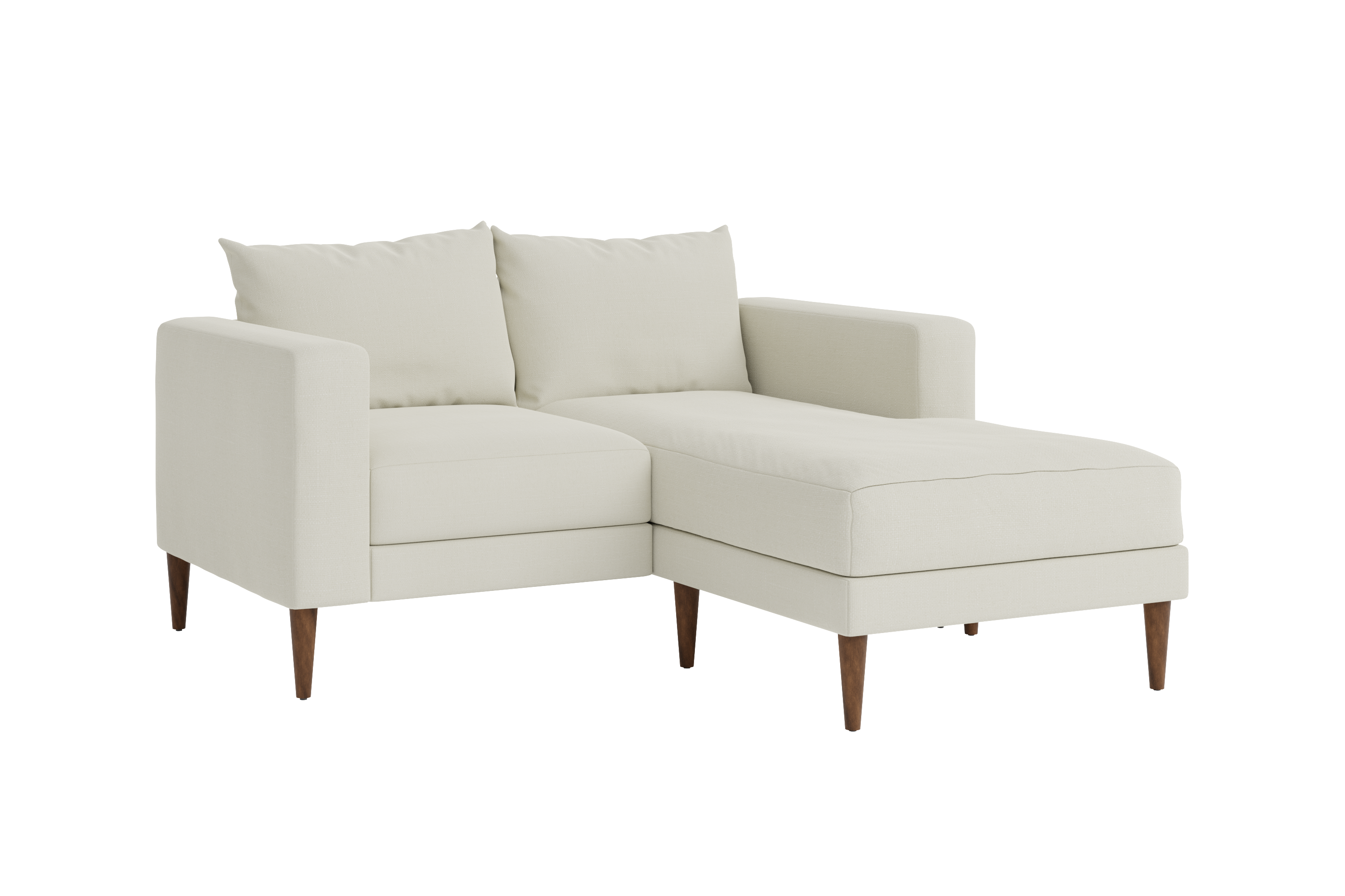 The Essential Loveseat Sectional in Upcycled Poly