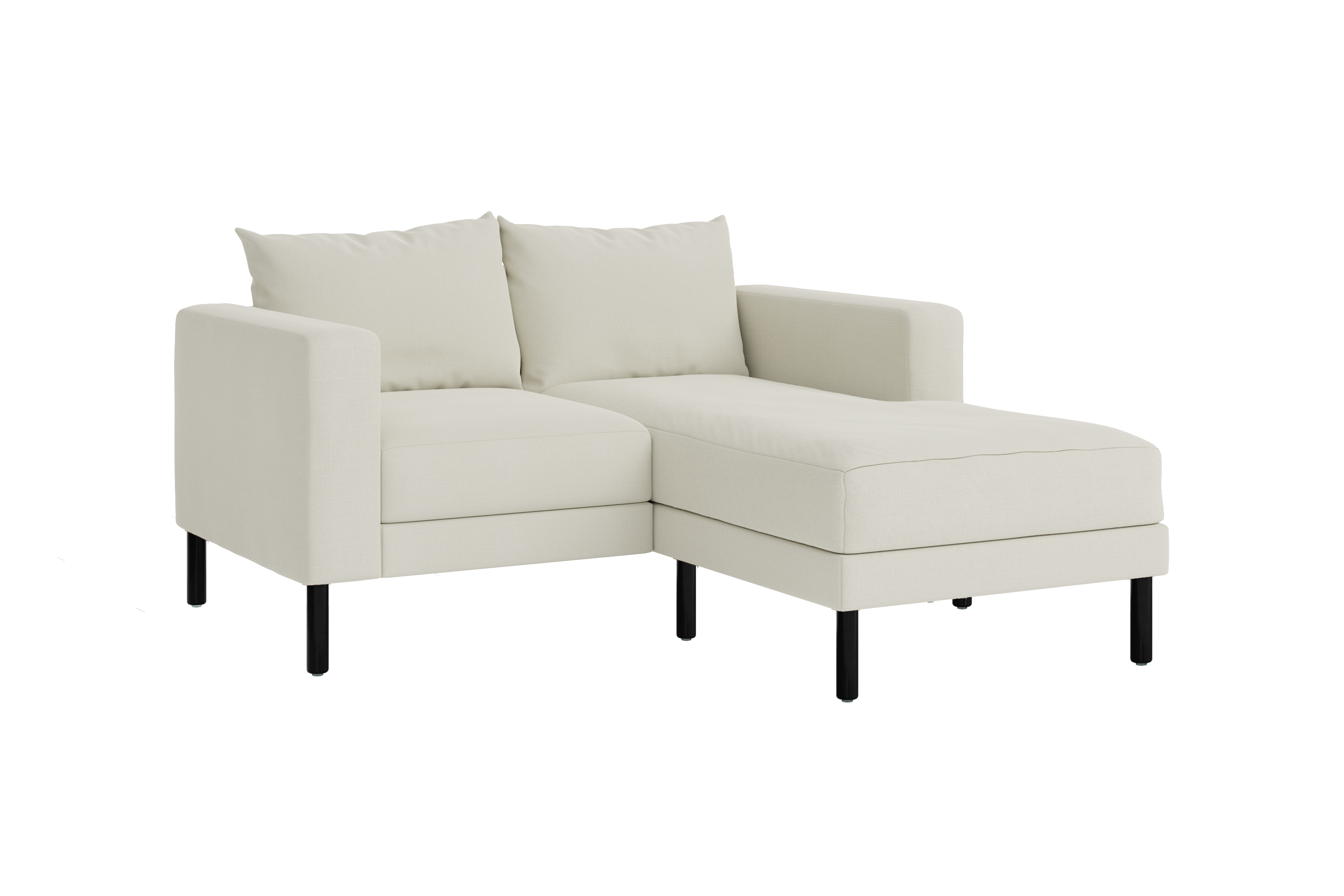 The Essential Loveseat Sectional in Upcycled Poly