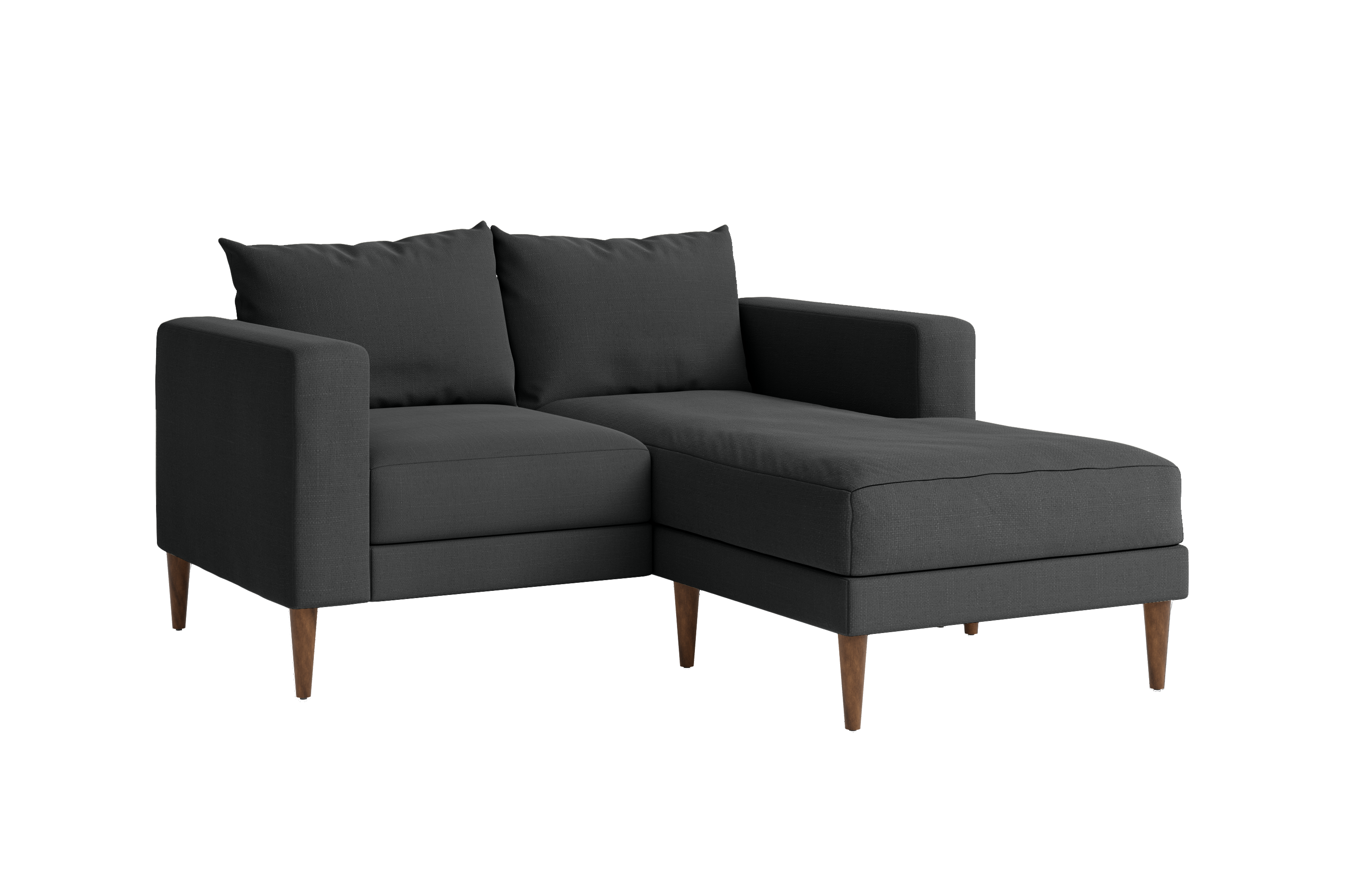 The Essential Loveseat Sectional in Upcycled Poly