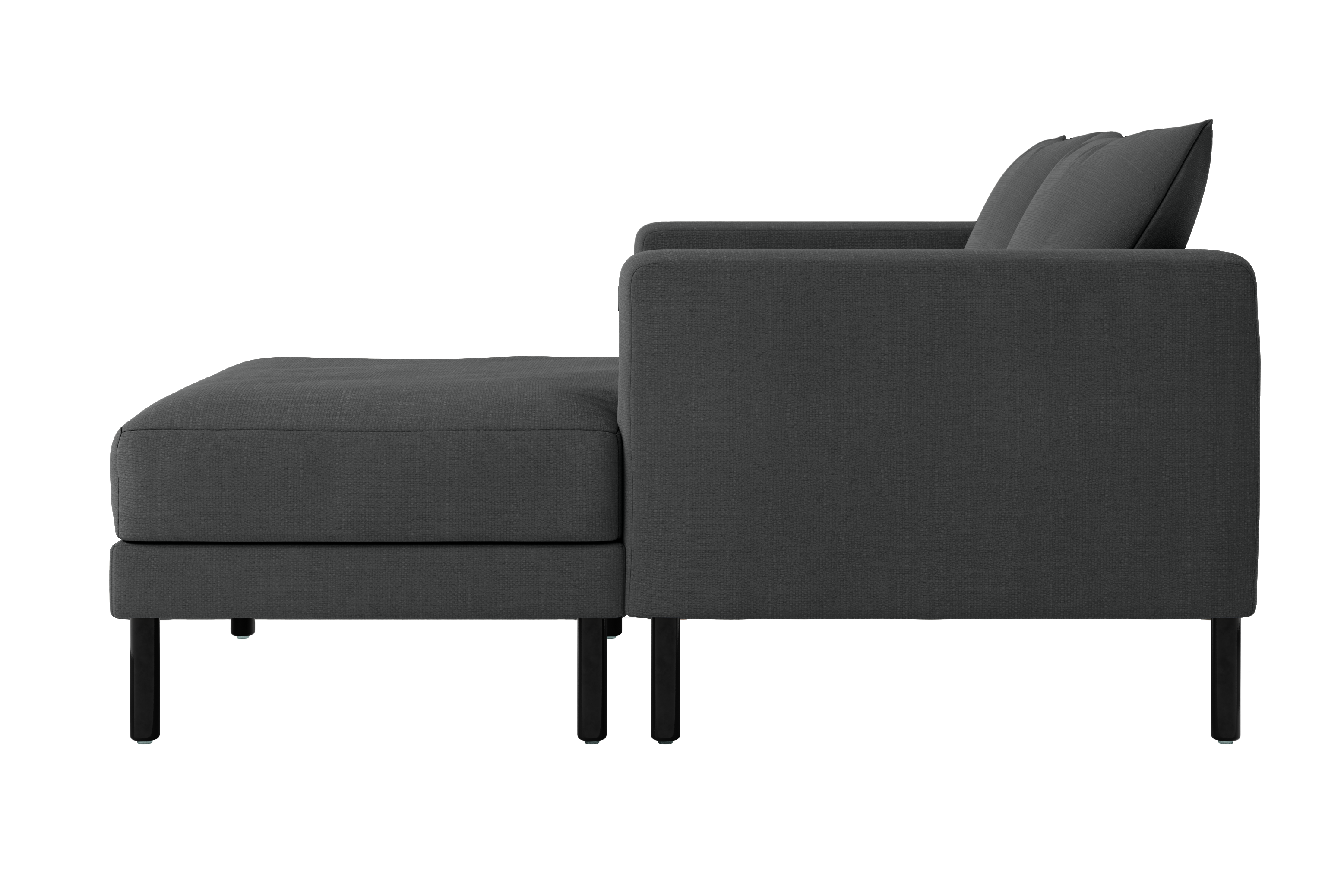 The Essential Loveseat Sectional in Upcycled Poly