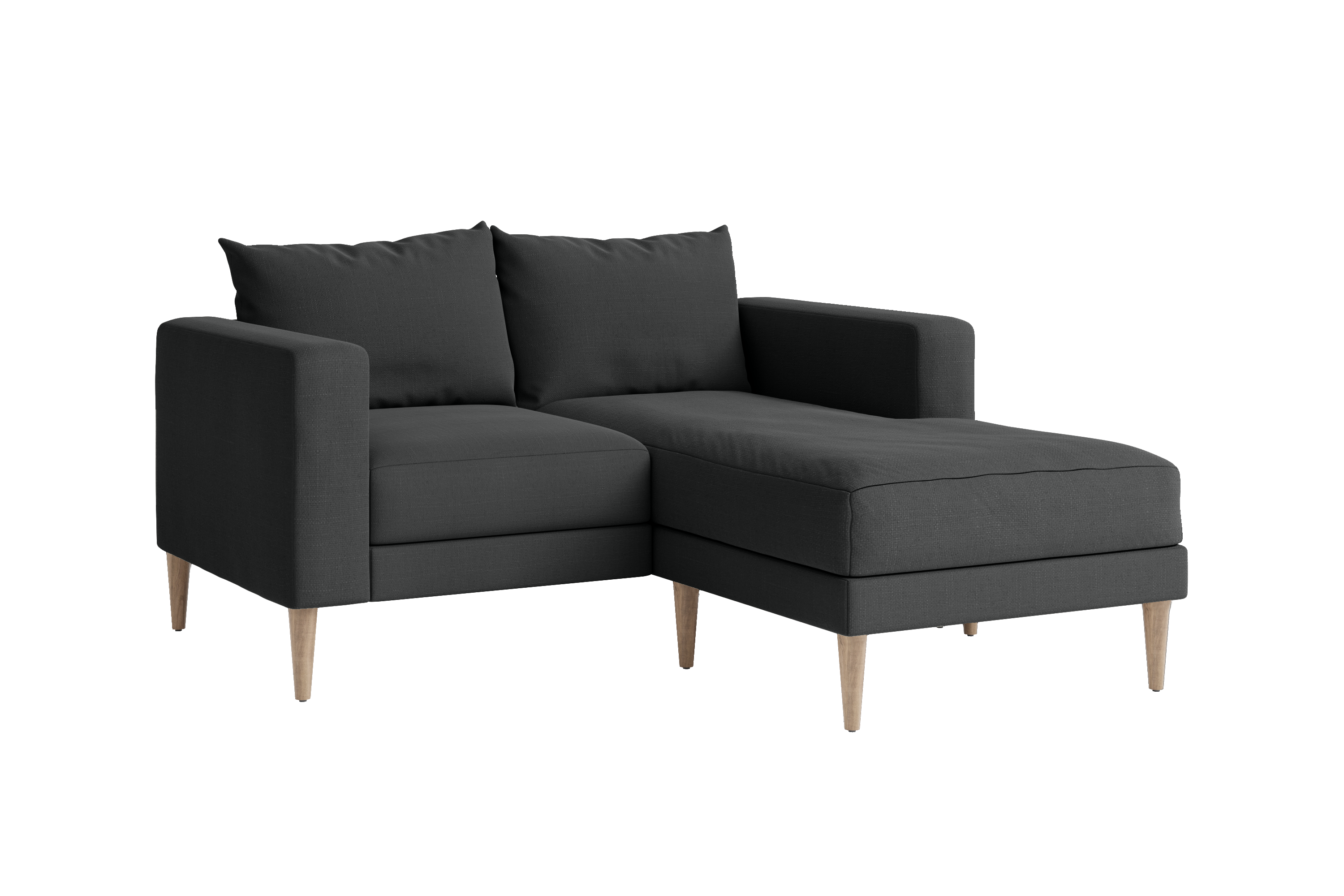 The Essential Loveseat Sectional in Upcycled Poly