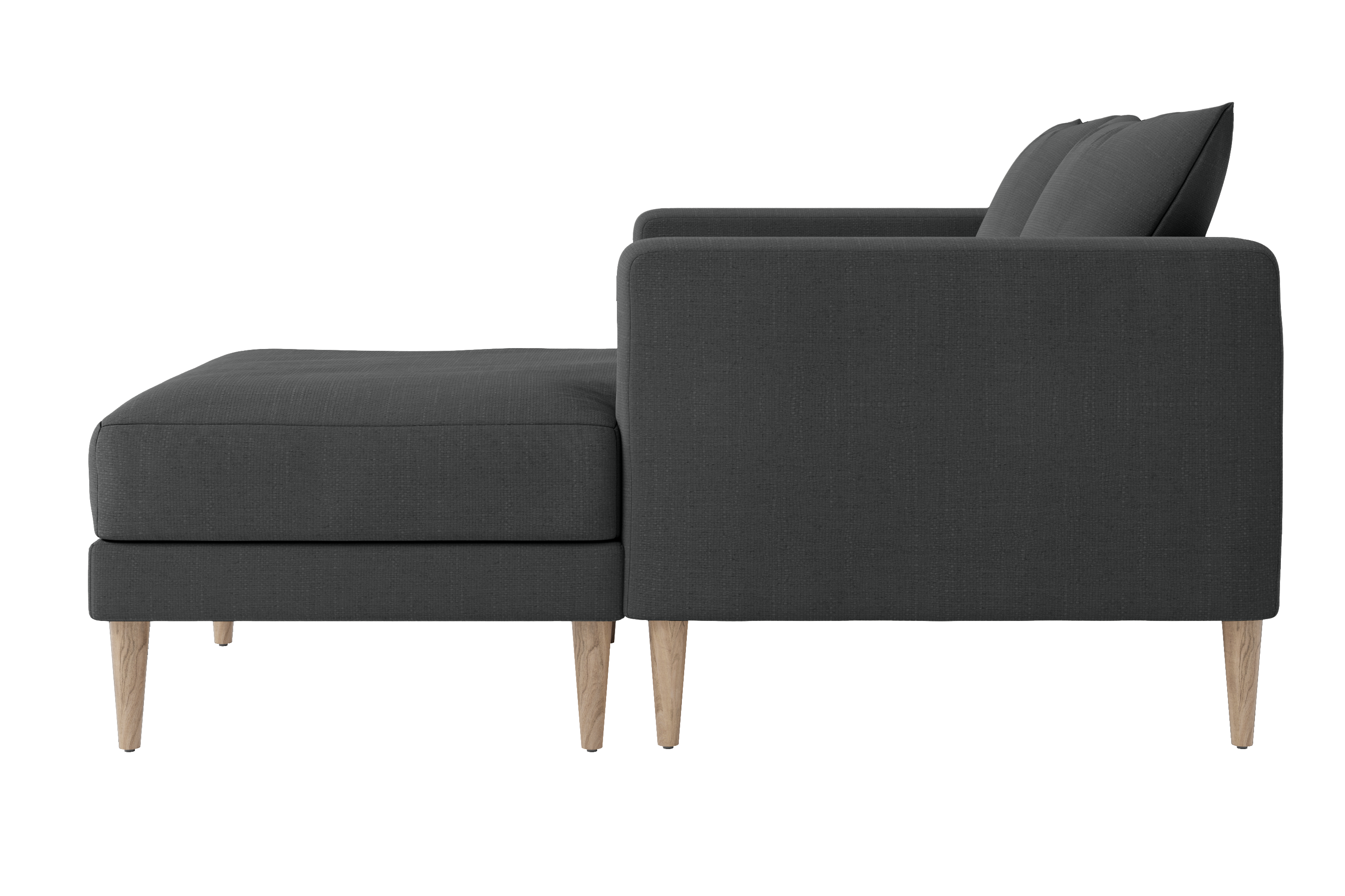 The Essential Loveseat Sectional in Upcycled Poly