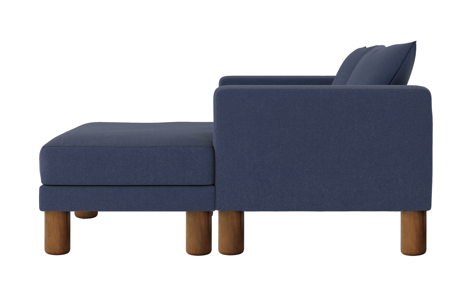 The Essential Loveseat Sectional in Upcycled Poly