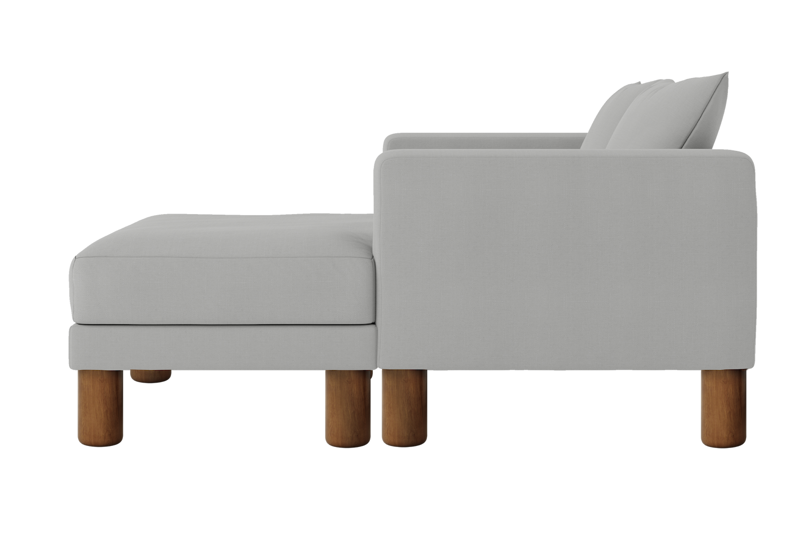 The Essential Loveseat Sectional in Upcycled Poly
