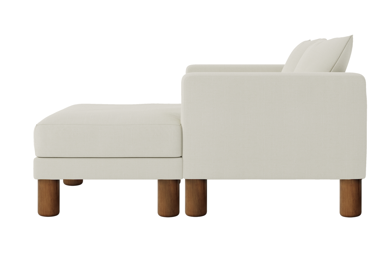 The Essential Loveseat Sectional in Upcycled Poly