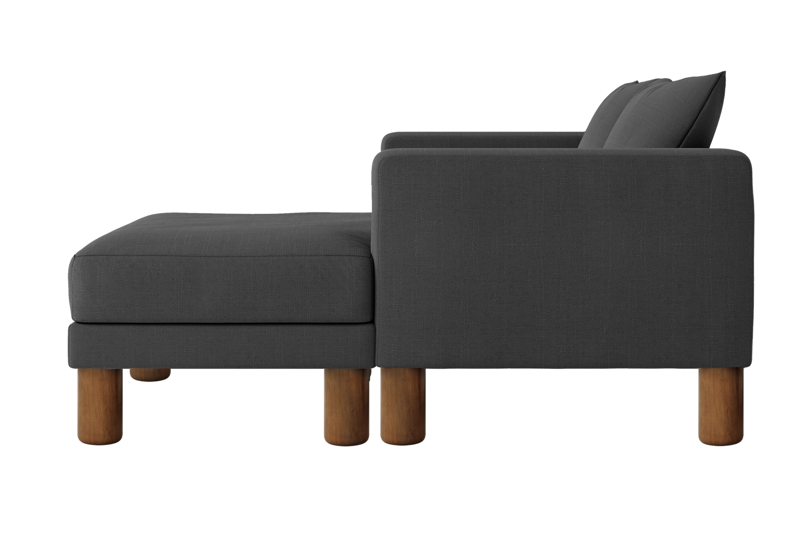 The Essential Loveseat Sectional in Upcycled Poly
