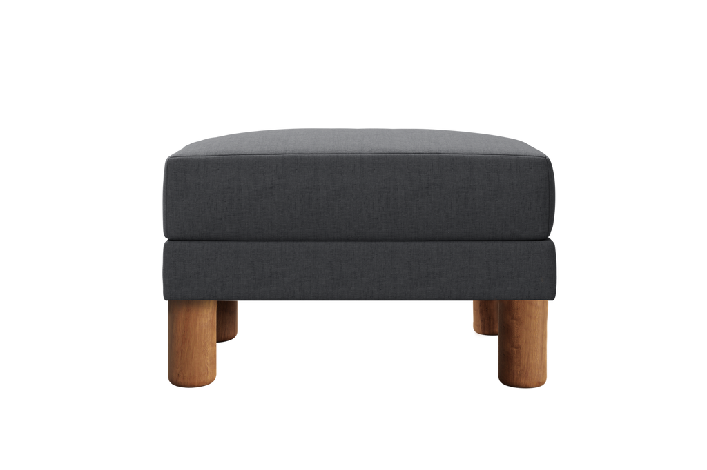 The Essential Ottoman in Upcycled Poly