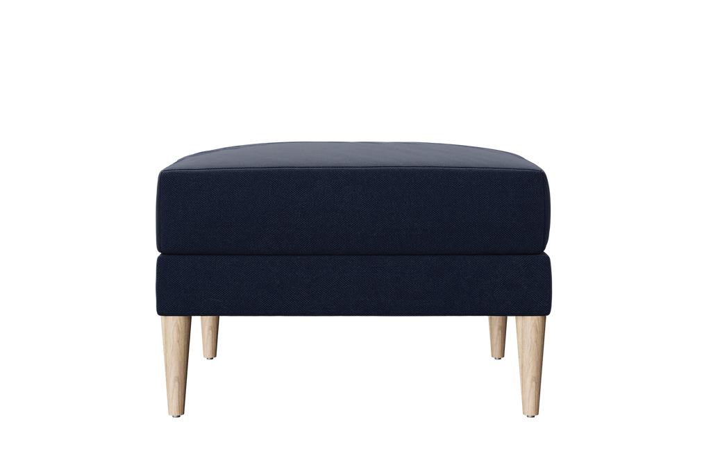 The Essential Ottoman in Upcycled Poly