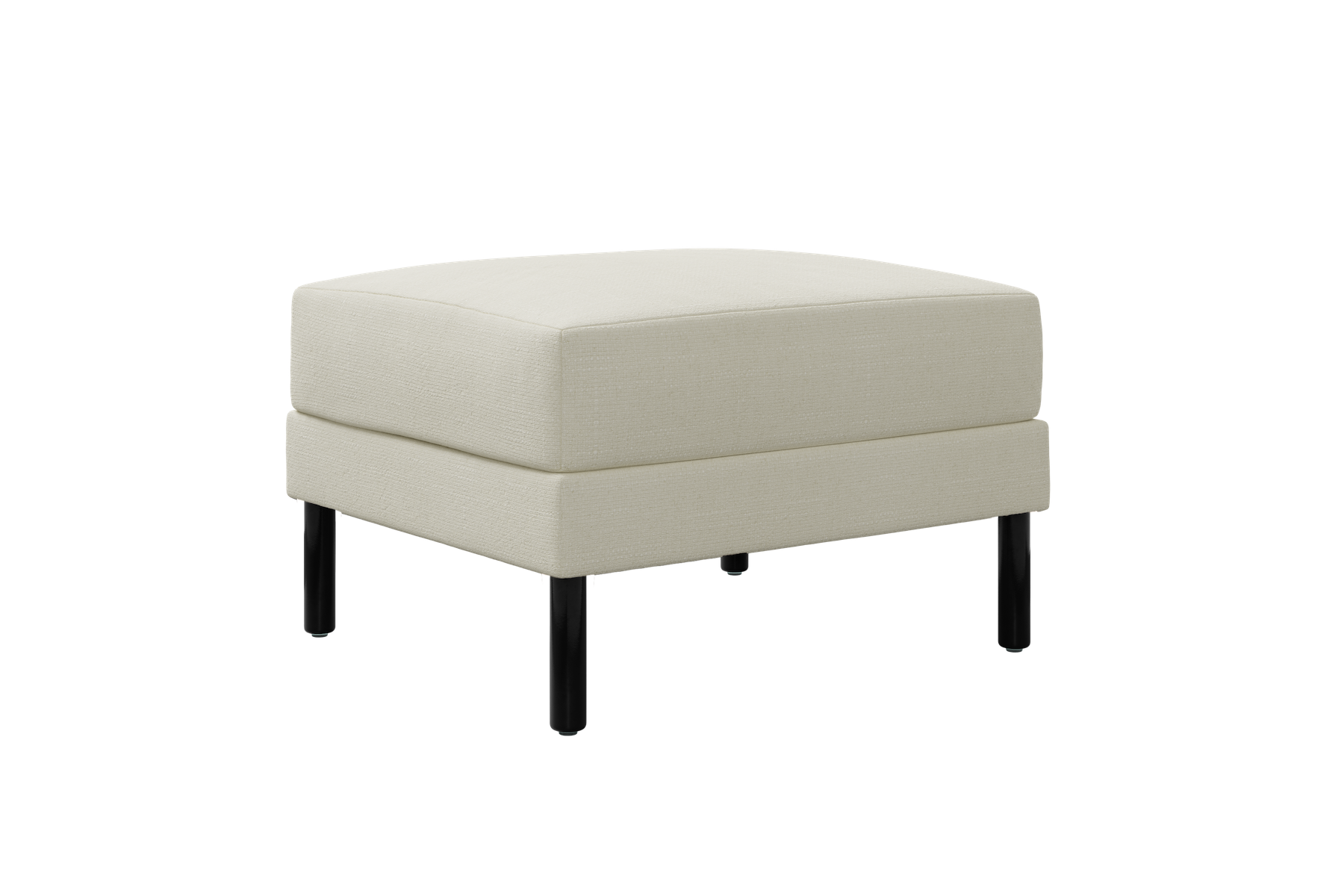 The Essential Ottoman in Upcycled Poly