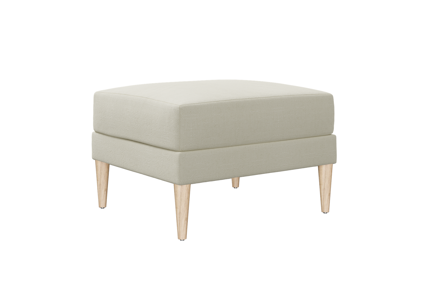 The Essential Ottoman in Upcycled Poly