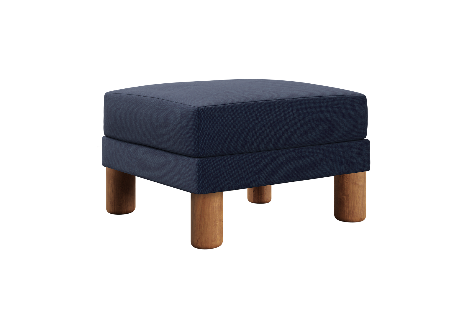 The Essential Ottoman in Upcycled Poly