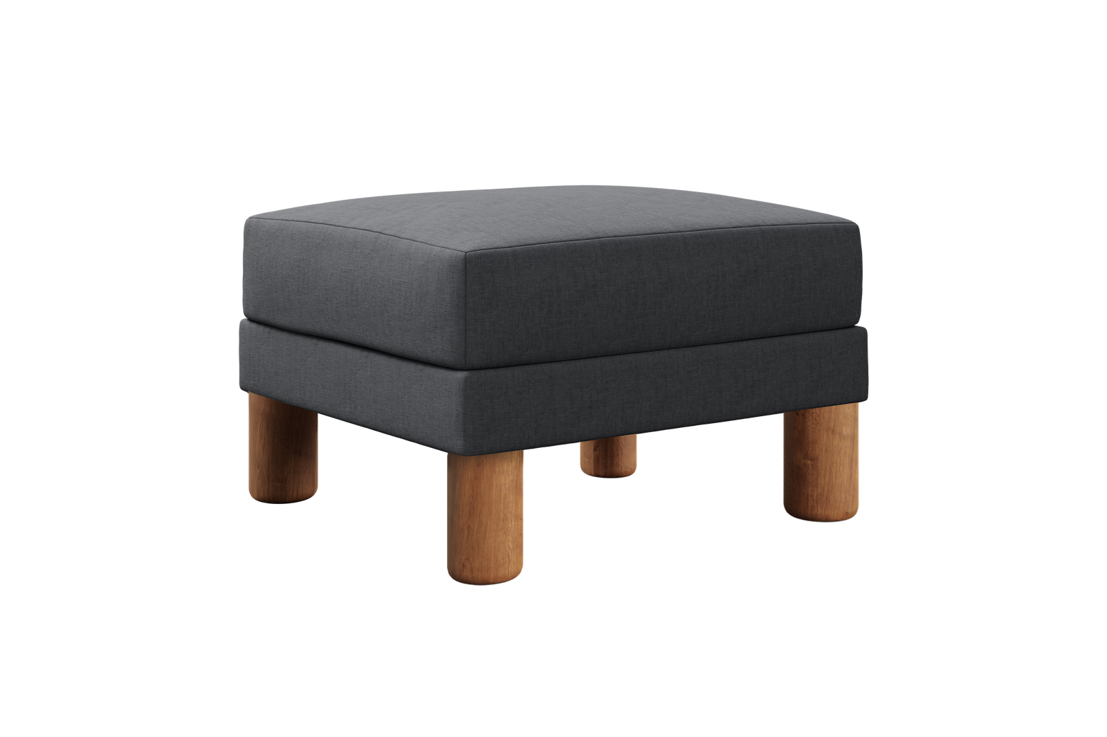 The Essential Ottoman in Upcycled Poly