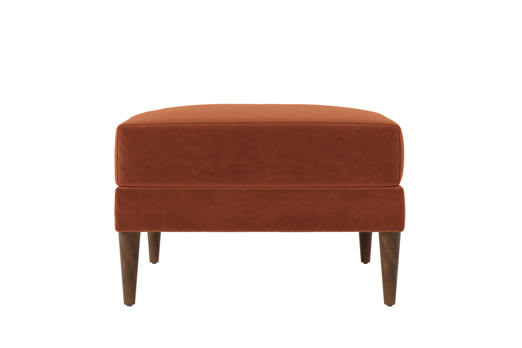 The Essential Ottoman in Recycled Velvet