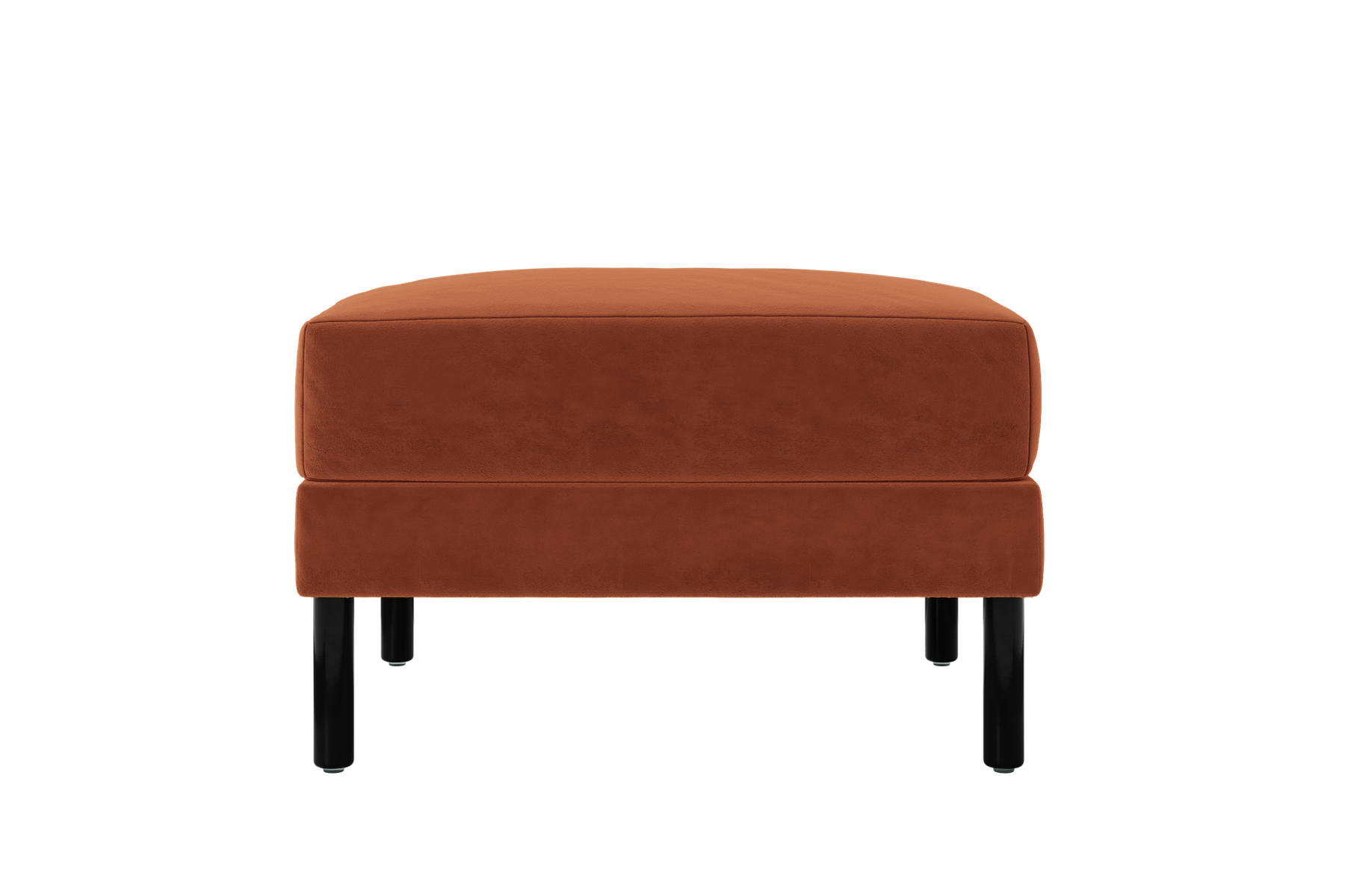 The Essential Ottoman in Recycled Velvet