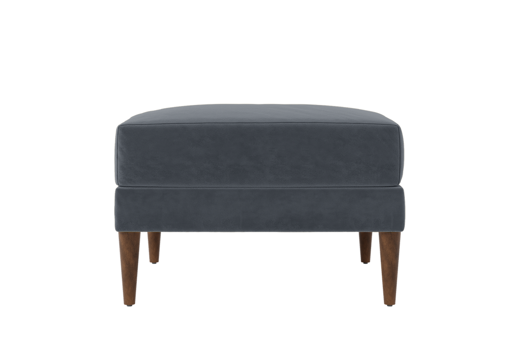 The Essential Ottoman in Recycled Velvet