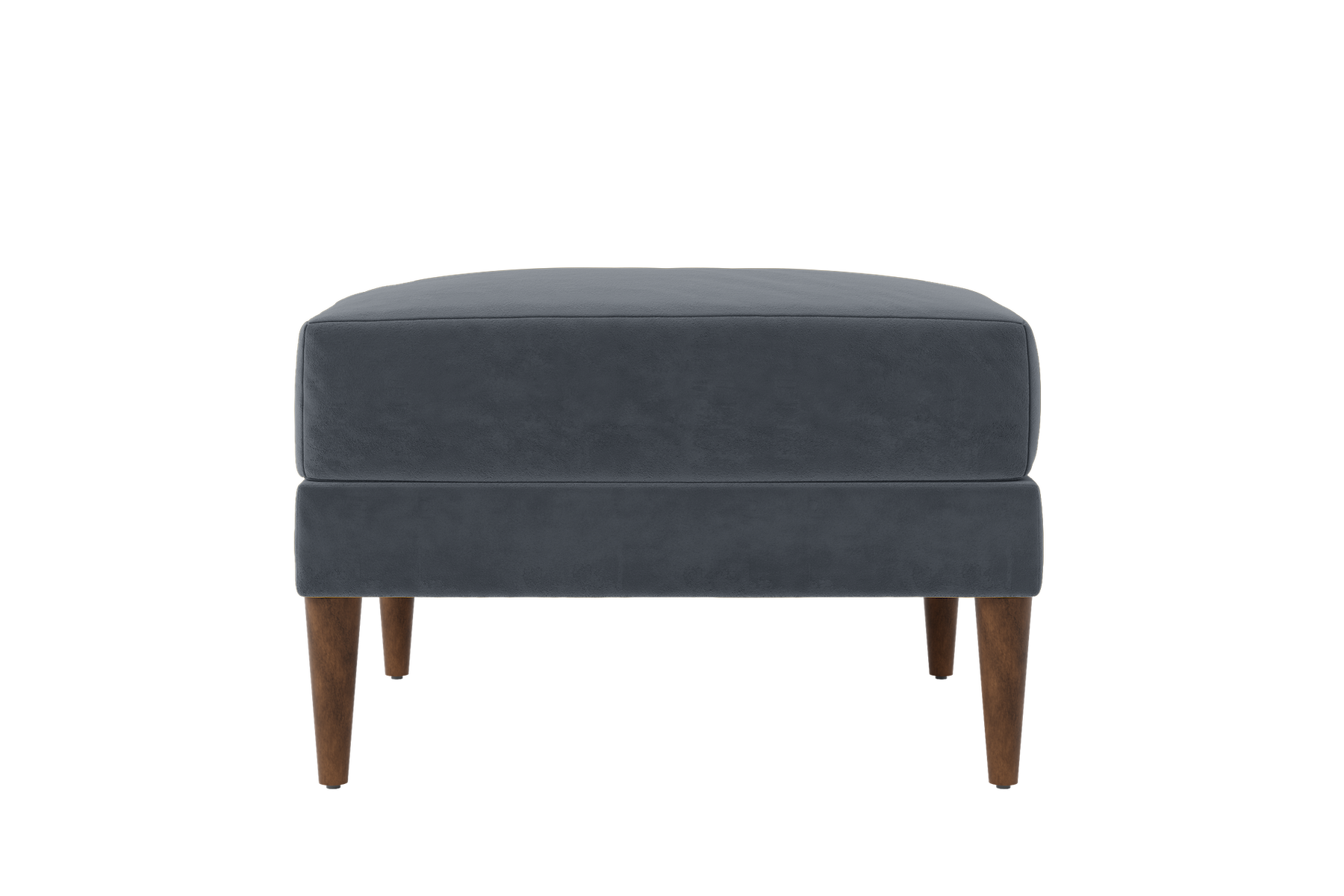 The Essential Ottoman in Recycled Velvet