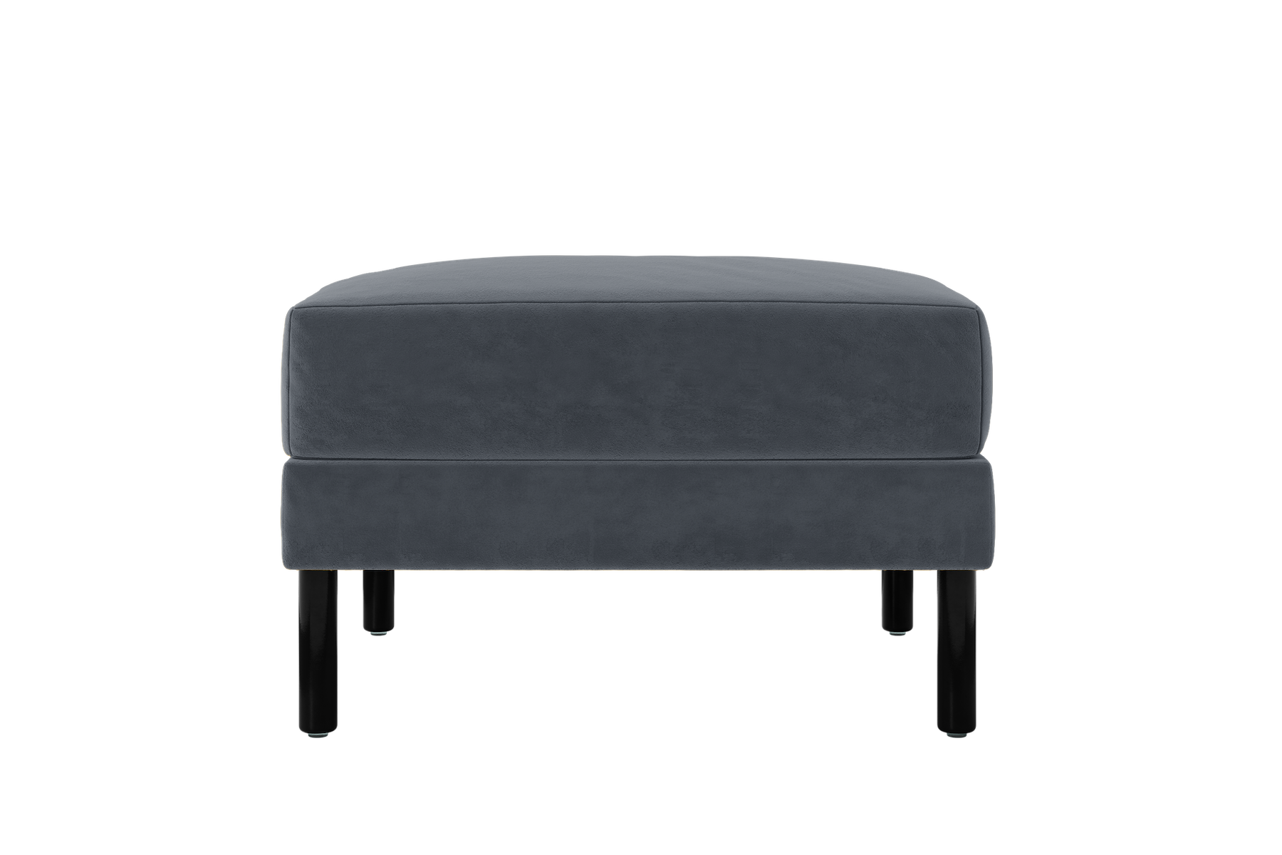 The Essential Ottoman in Recycled Velvet