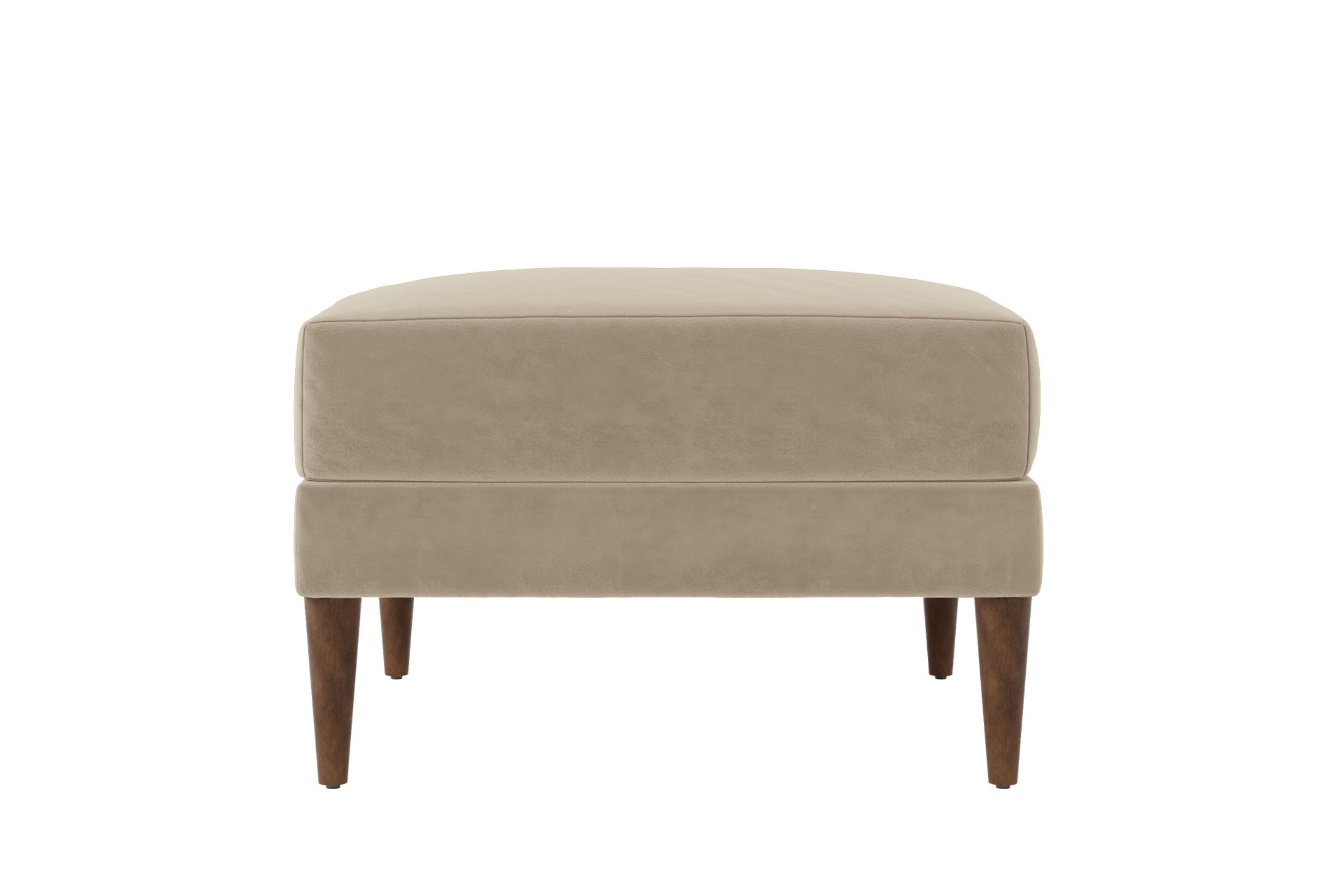 The Essential Ottoman in Recycled Velvet