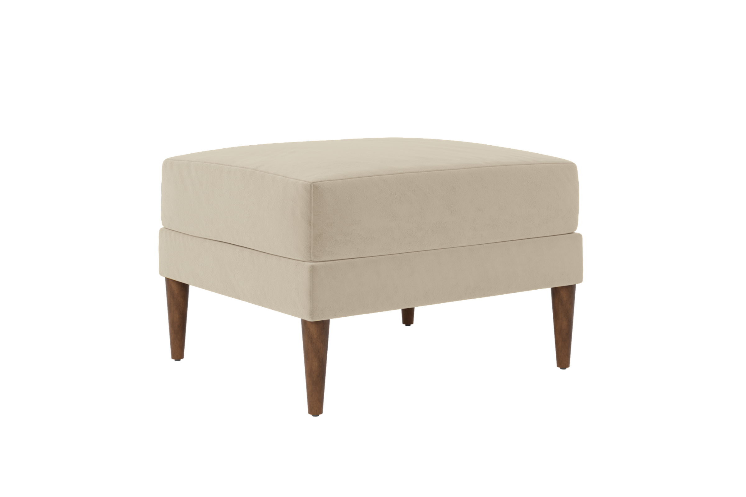The Essential Ottoman in Recycled Velvet