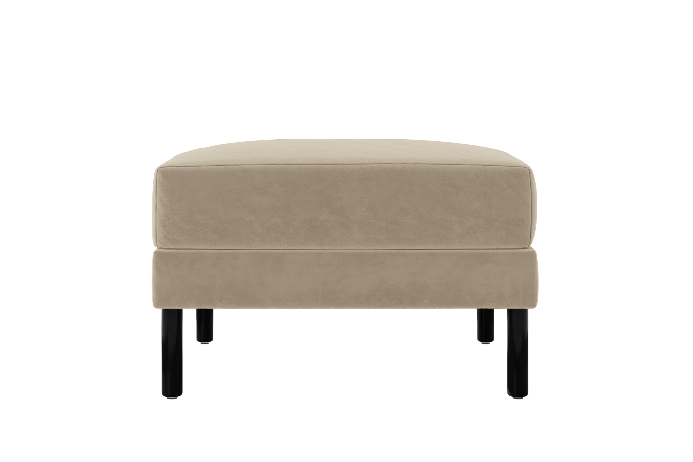 The Essential Ottoman in Recycled Velvet
