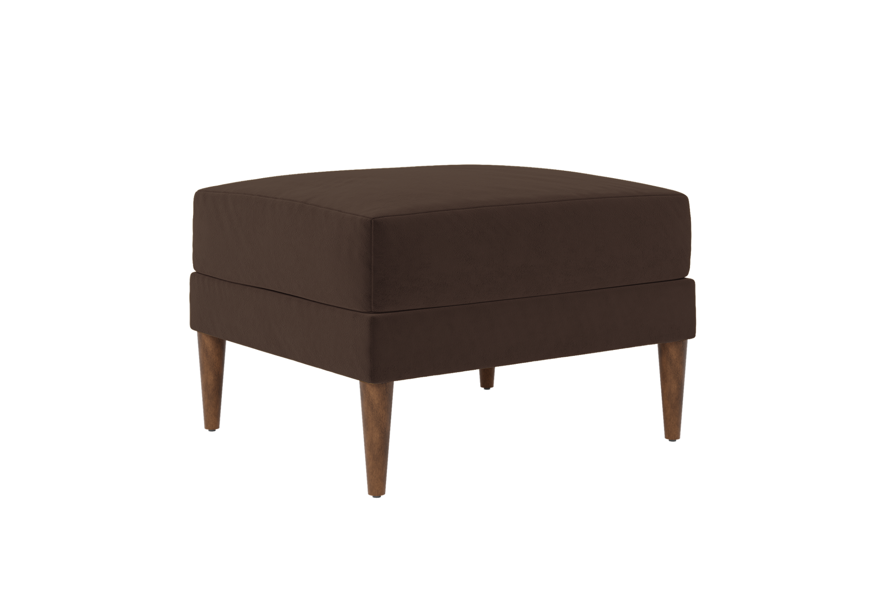 The Essential Ottoman in Recycled Velvet