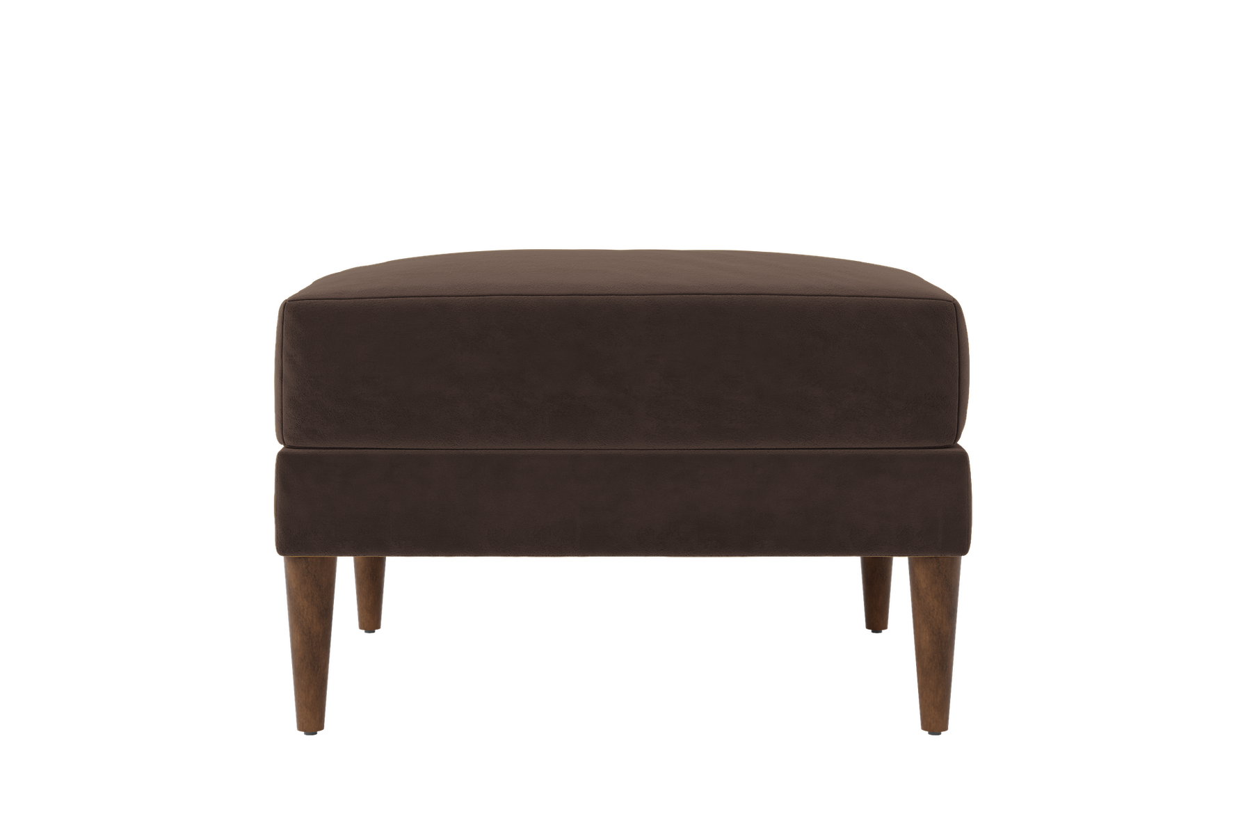The Essential Ottoman in Recycled Velvet