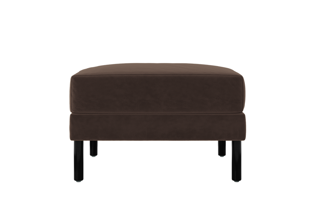 The Essential Ottoman in Recycled Velvet