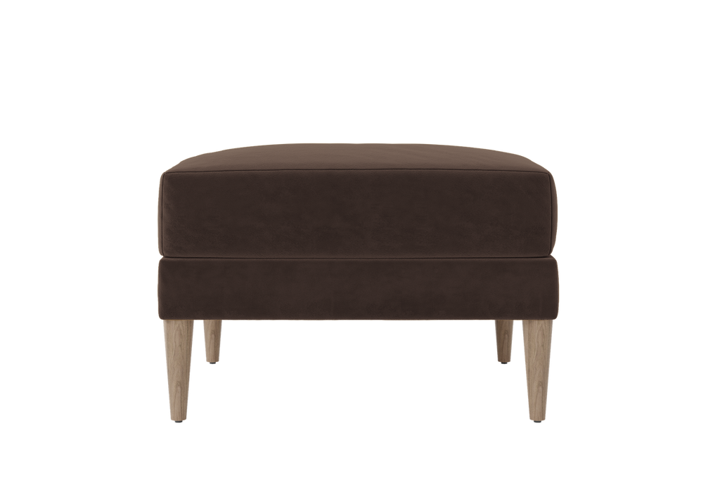 The Essential Ottoman in Recycled Velvet
