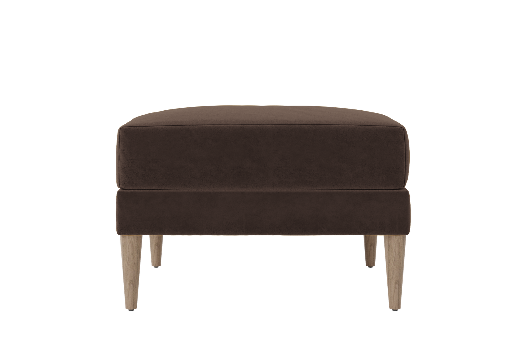 The Essential Ottoman in Recycled Velvet
