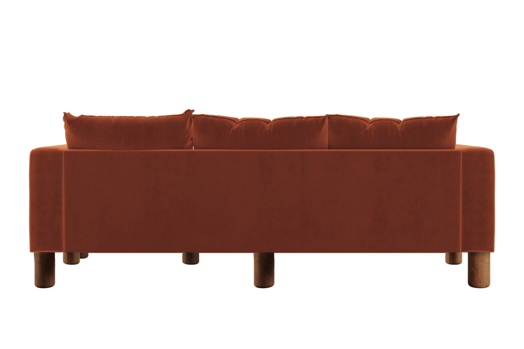The Essential Sectional in Recycled Velvet
