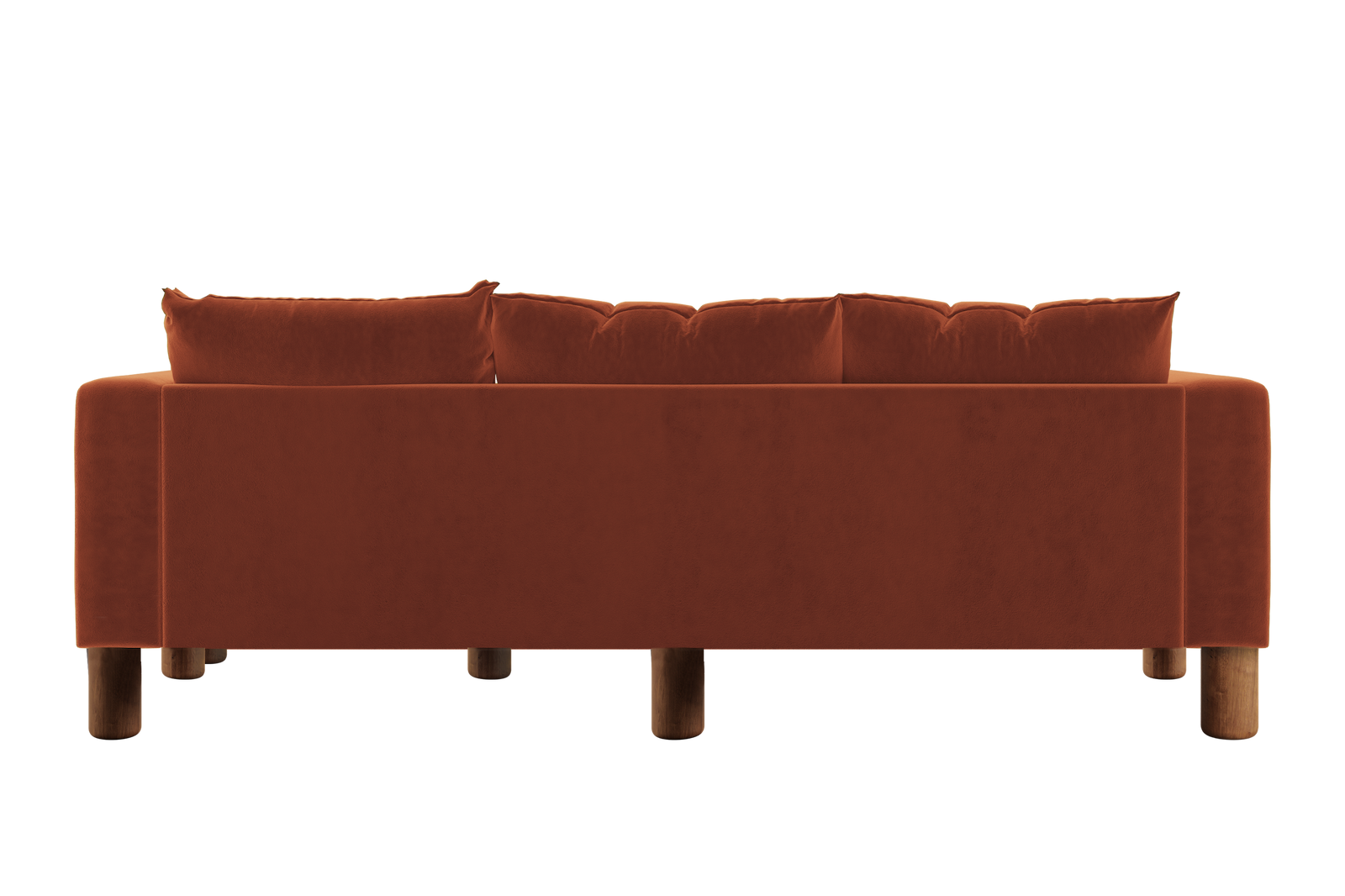 The Essential Sectional in Recycled Velvet