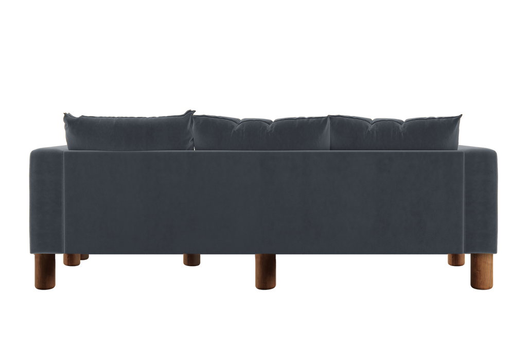 The Essential Sectional in Recycled Velvet