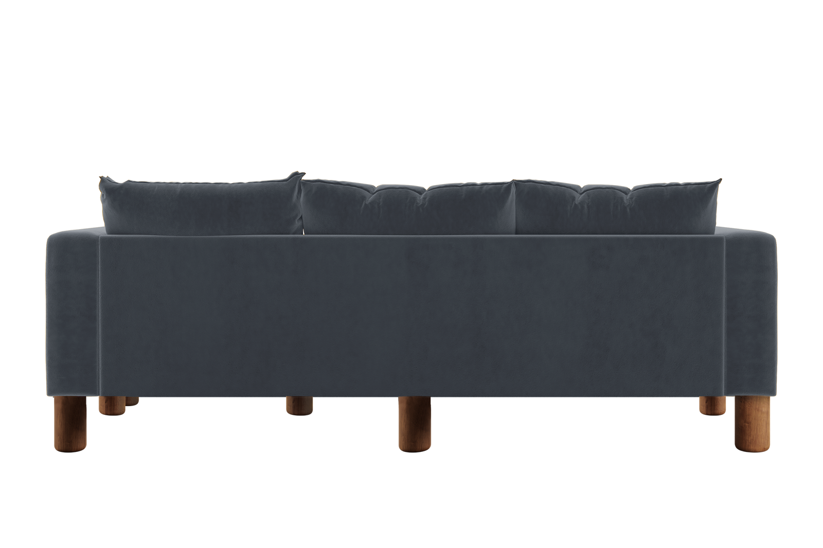 The Essential Sectional in Recycled Velvet