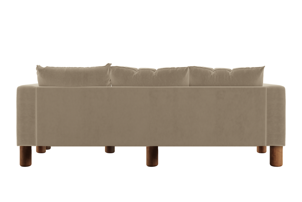 The Essential Sectional in Recycled Velvet