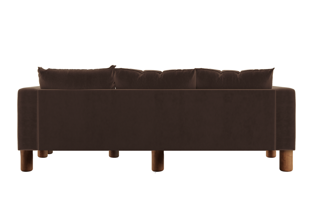 The Essential Sectional in Recycled Velvet