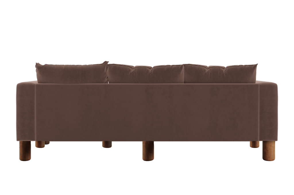 The Essential Sectional in Recycled Velvet