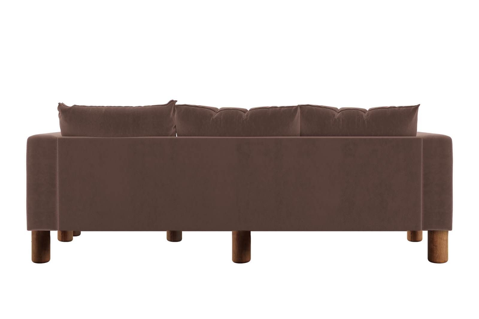 The Essential Sectional in Recycled Velvet