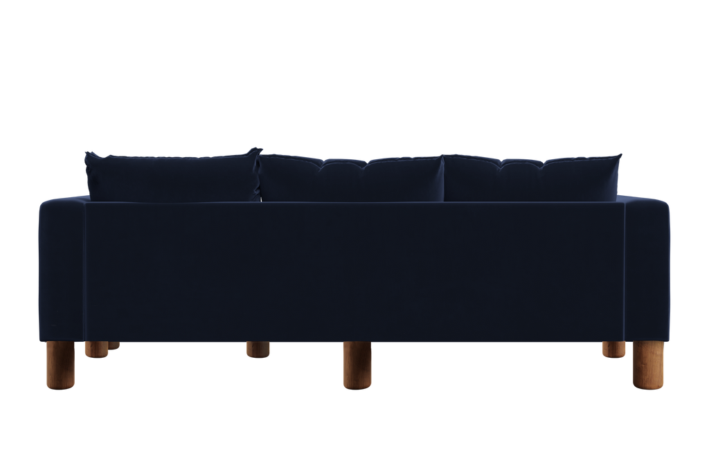 The Essential Sectional in Recycled Velvet