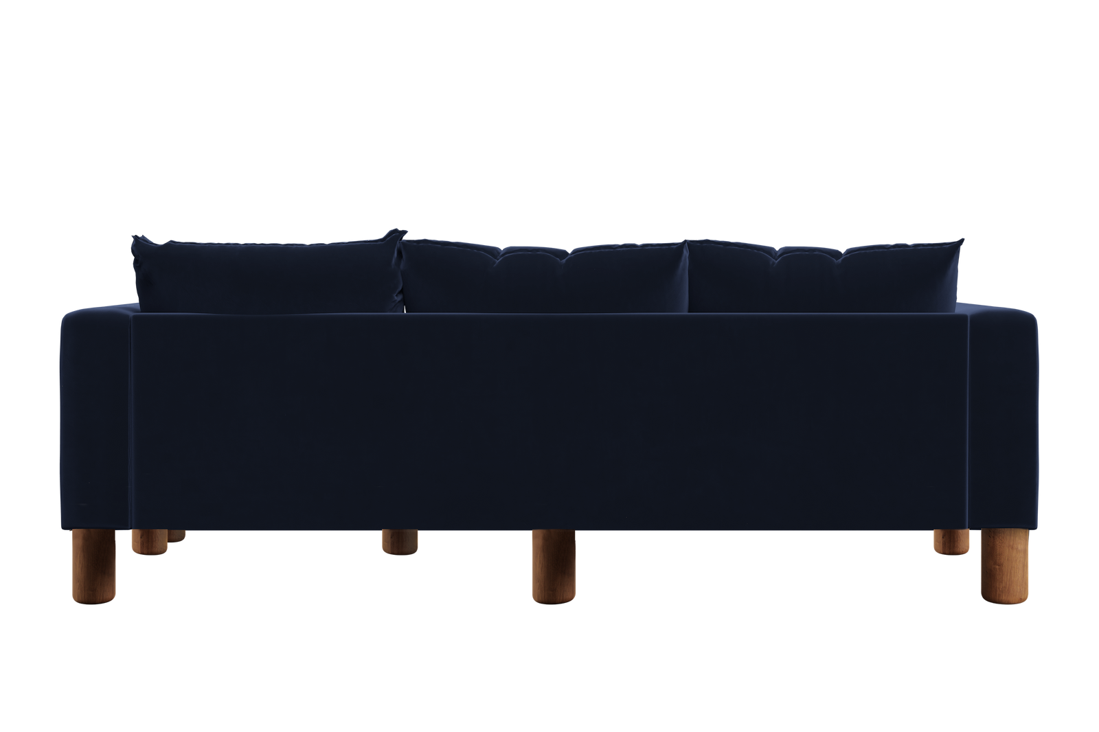 The Essential Sectional in Recycled Velvet