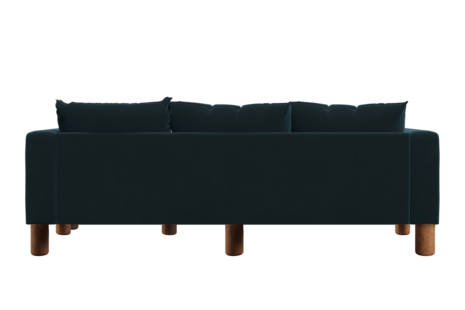 The Essential Sectional in Recycled Velvet