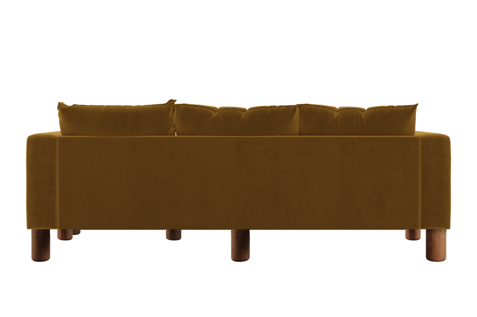 The Essential Sectional in Recycled Velvet