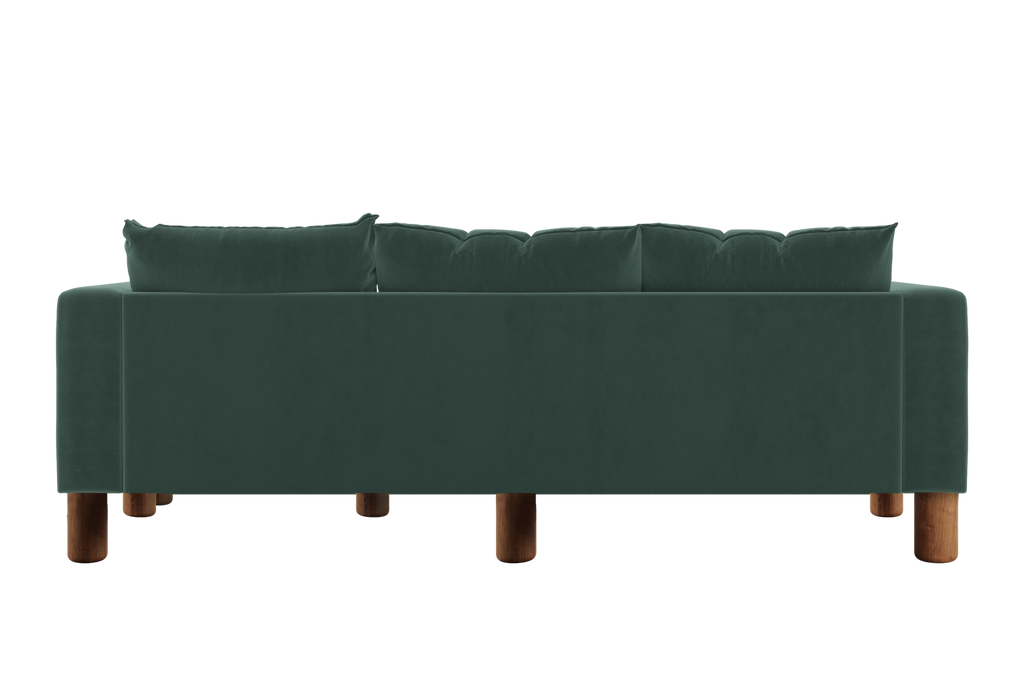 The Essential Sectional in Recycled Velvet