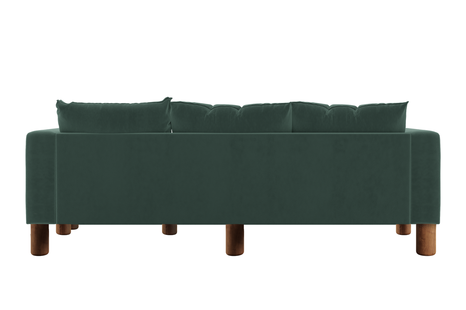 The Essential Sectional in Recycled Velvet
