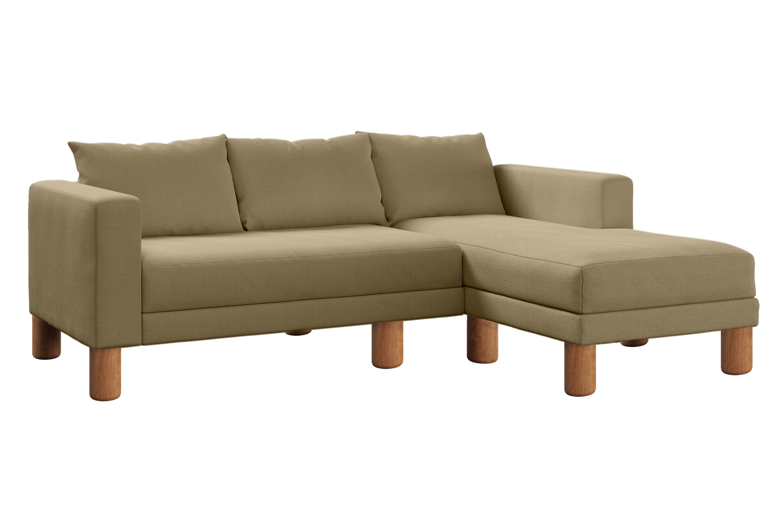 The Essential Sectional in Upcycled Poly