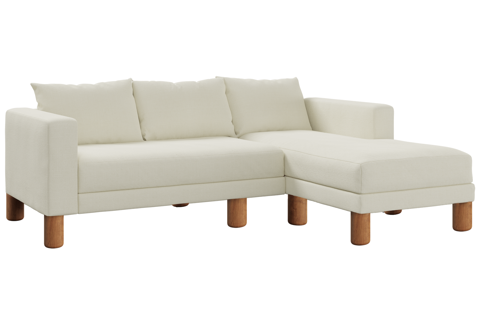 The Essential Sectional in Upcycled Poly
