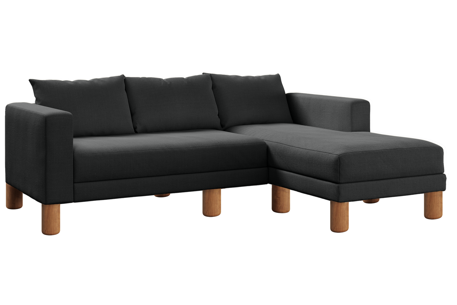 The Essential Sectional in Upcycled Poly