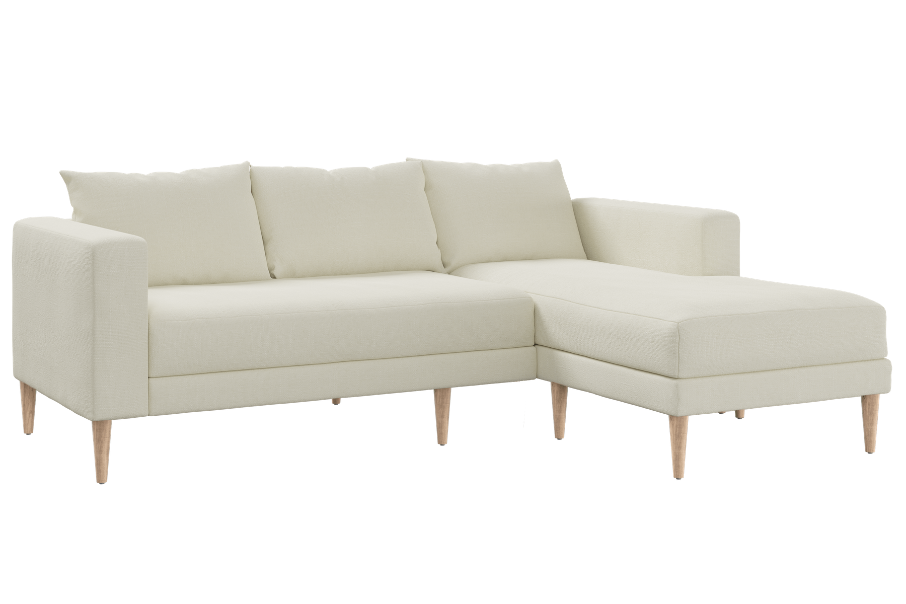 The Essential Sectional in Upcycled Poly