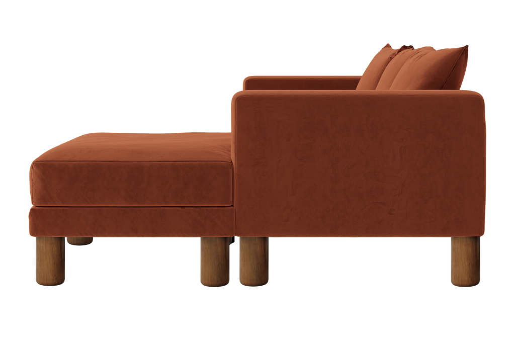 The Essential Sectional in Recycled Velvet